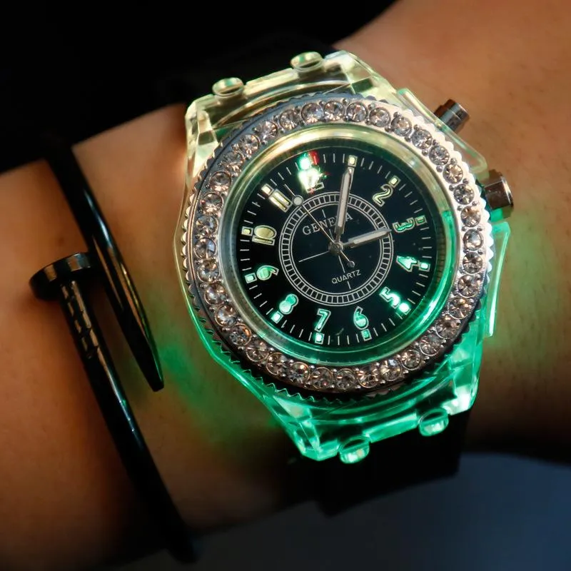Montre lumineuse femme hotsell