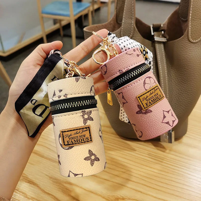 Coin purse keychain designer clearance