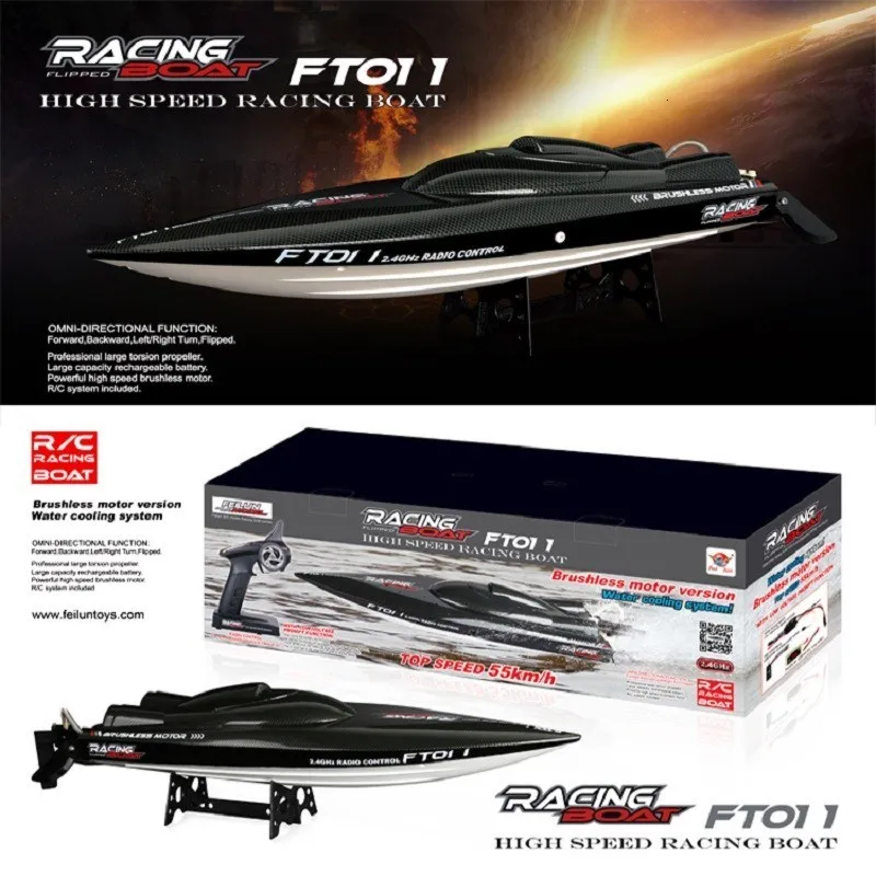 Feilun FT011 Large Brushless Rc Boat 50km H 65CM Brushless Motor