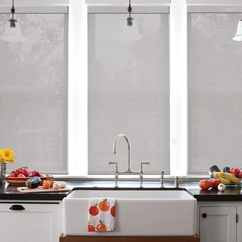 Curtain 2023 Automatic Office Electric Roller Blinds Curtains From