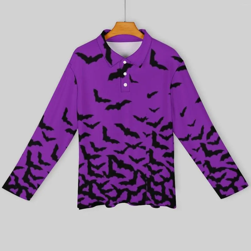 Mens polo outlet shirts purple