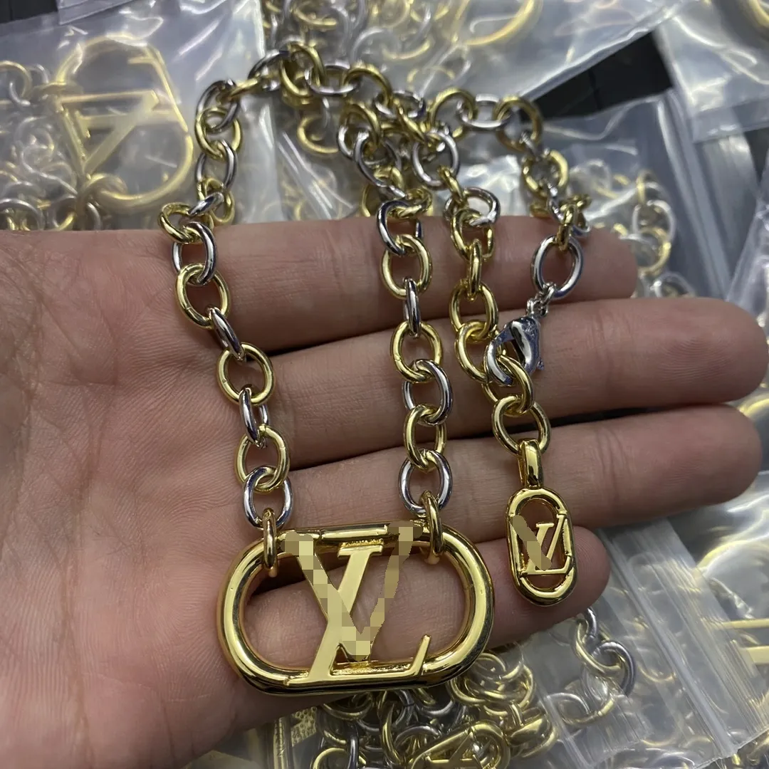 Louis vuitton store lock necklace dhgate
