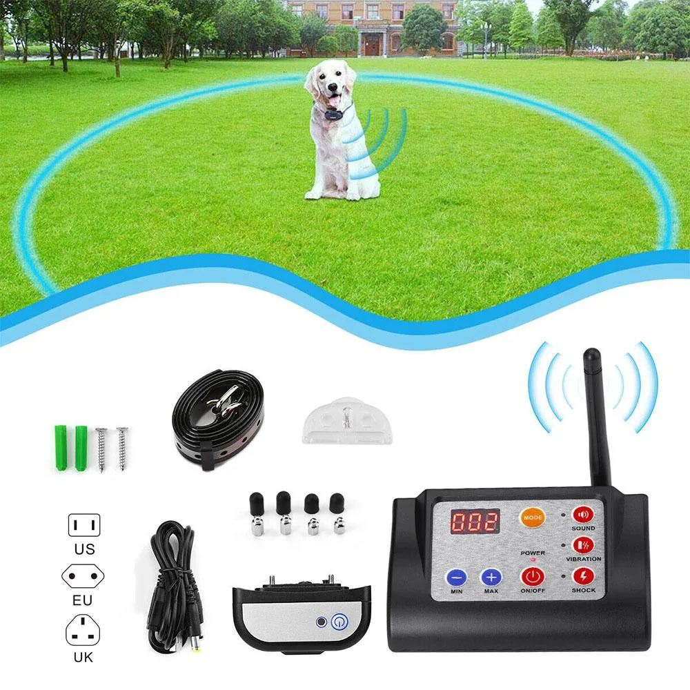Intelligent 2 in 1 dog hot sale training and outdoor wireless fence system