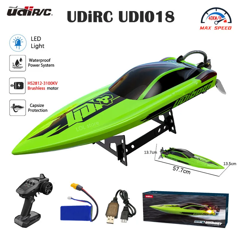 Udirc 2.4 ghz high speed remote control electric boat hotsell