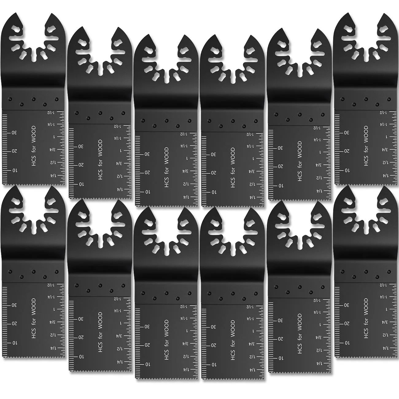 Onderdelen 15 stuks universele vernieuwer multitool zaagblad oscillerend mes multitool cirkelzaagbladen voor bosh fein houtzaagset