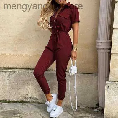 Womens Jumpsuits Rompers Fashion Women Jumpsuit Solid Color Summer