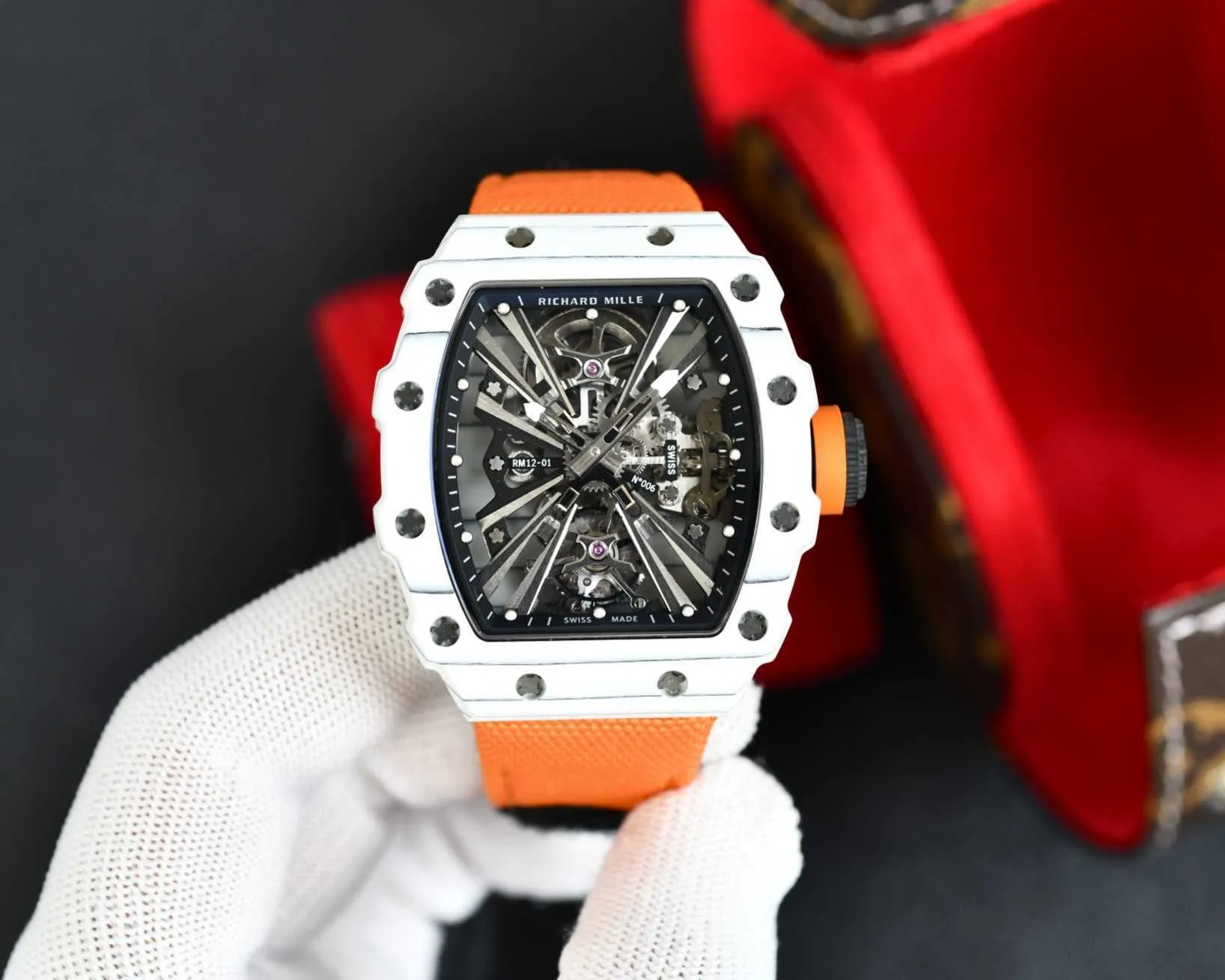 Swiss Watch RicharsMille ZF Factory Tourbillon Automatic Movement