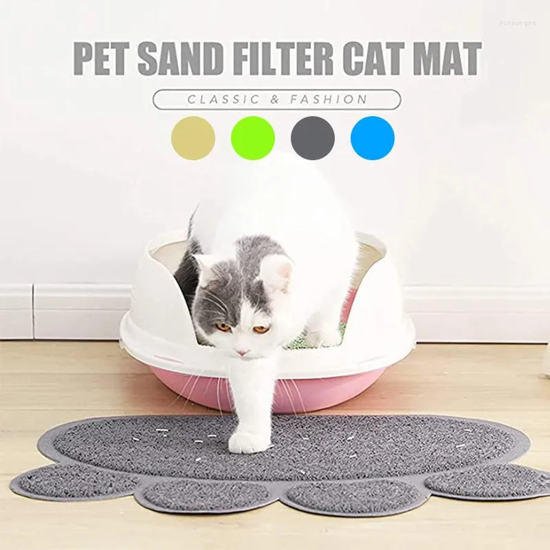 Cat Beds Suchme Cute Paws Foot Shaped Bathroom Rugs Non-Slip Machine Wash Carpet For Bedroom Tub Shower Indoor Home Entrance Doormat