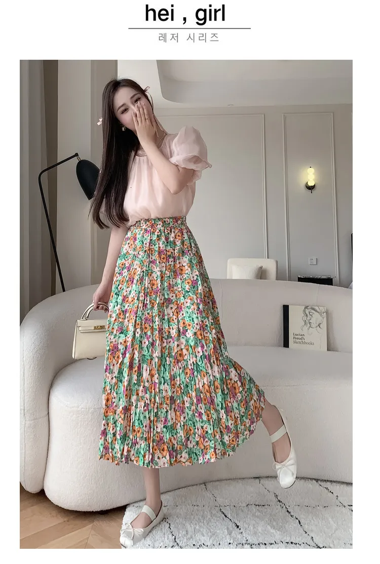 Floral midi skirt 60 cheap