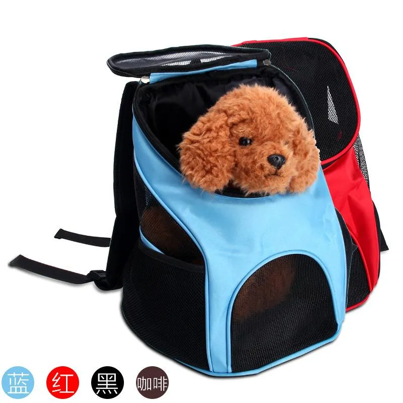 Hondenauto -covers Pet Backpack Bag Outing draagtas Teddy Chest Cat Outer