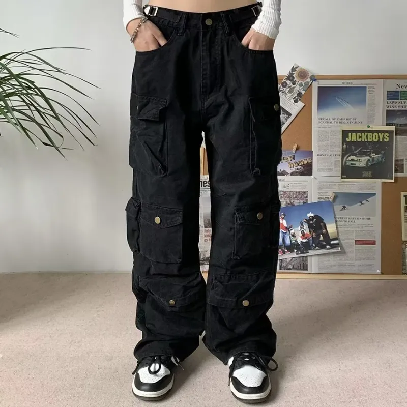 Y2K cargo pants for women for Men and Women - Multi-pocket