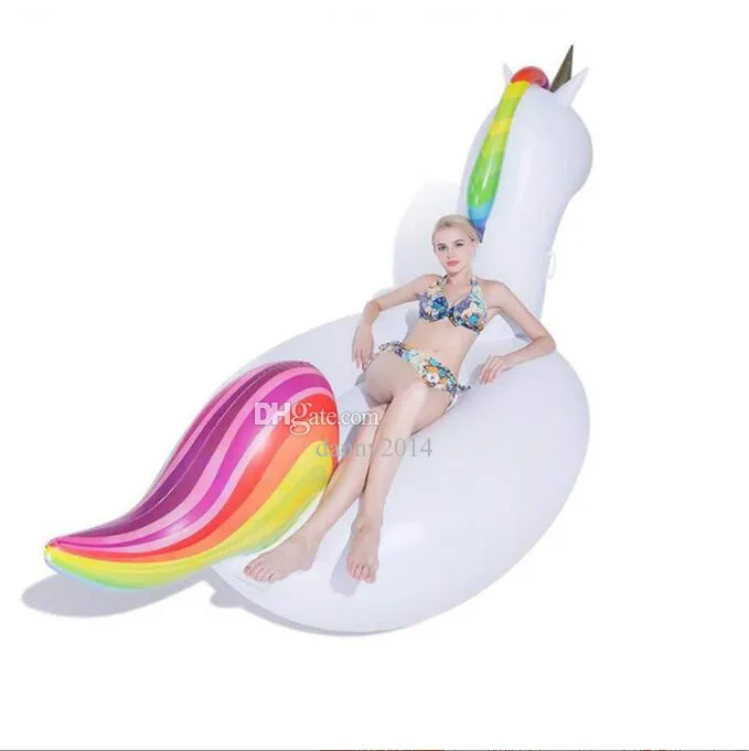 Save Big on Bulk Giant Inflatable Unicorn Float 270cm Giant Inflatable  Water Floats For Adults Floating Unicorn Island Inflatable Water Pool Seat  Ring