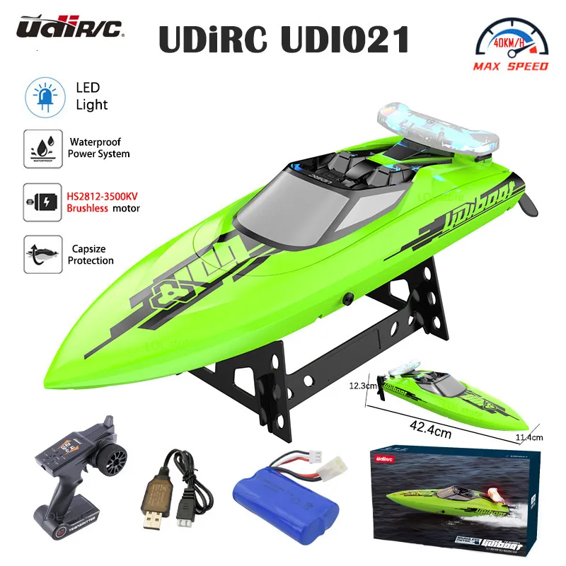 Udirc 2.4 ghz high speed remote control electric boat new arrivals