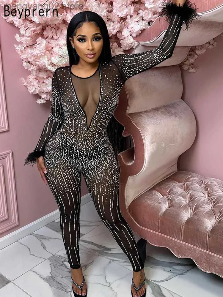 Sheer rompers 2024 and jumpsuits