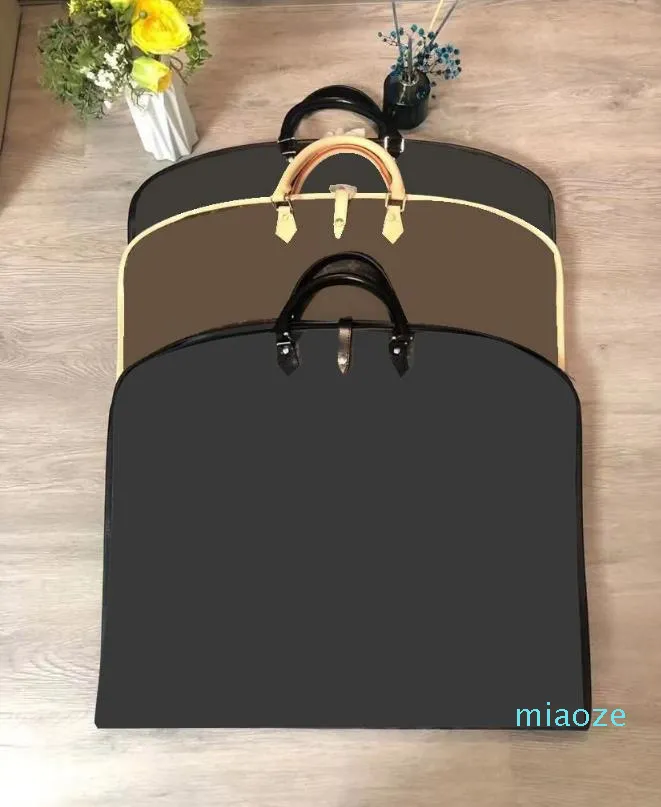 2023-Luxury suit bag storage bag protector clothing bag suit car carrier dust-proof suspension organizer travel clothes men's clothes cover folding waterproof