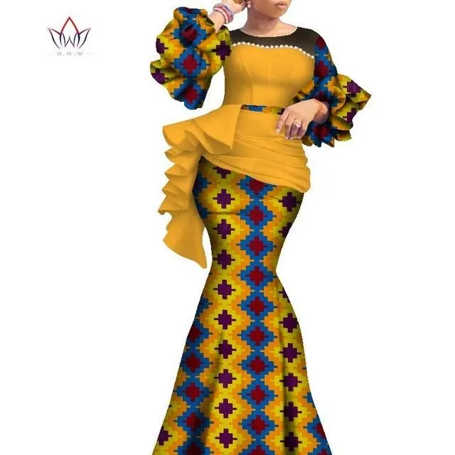 Nigerian wax dress design new arrivals