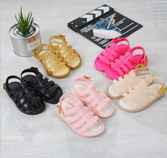 Nuove Mini Brasile Ragazzi Ragazze Flox Jelly Scarpe per bambini Sandali cavi traspiranti