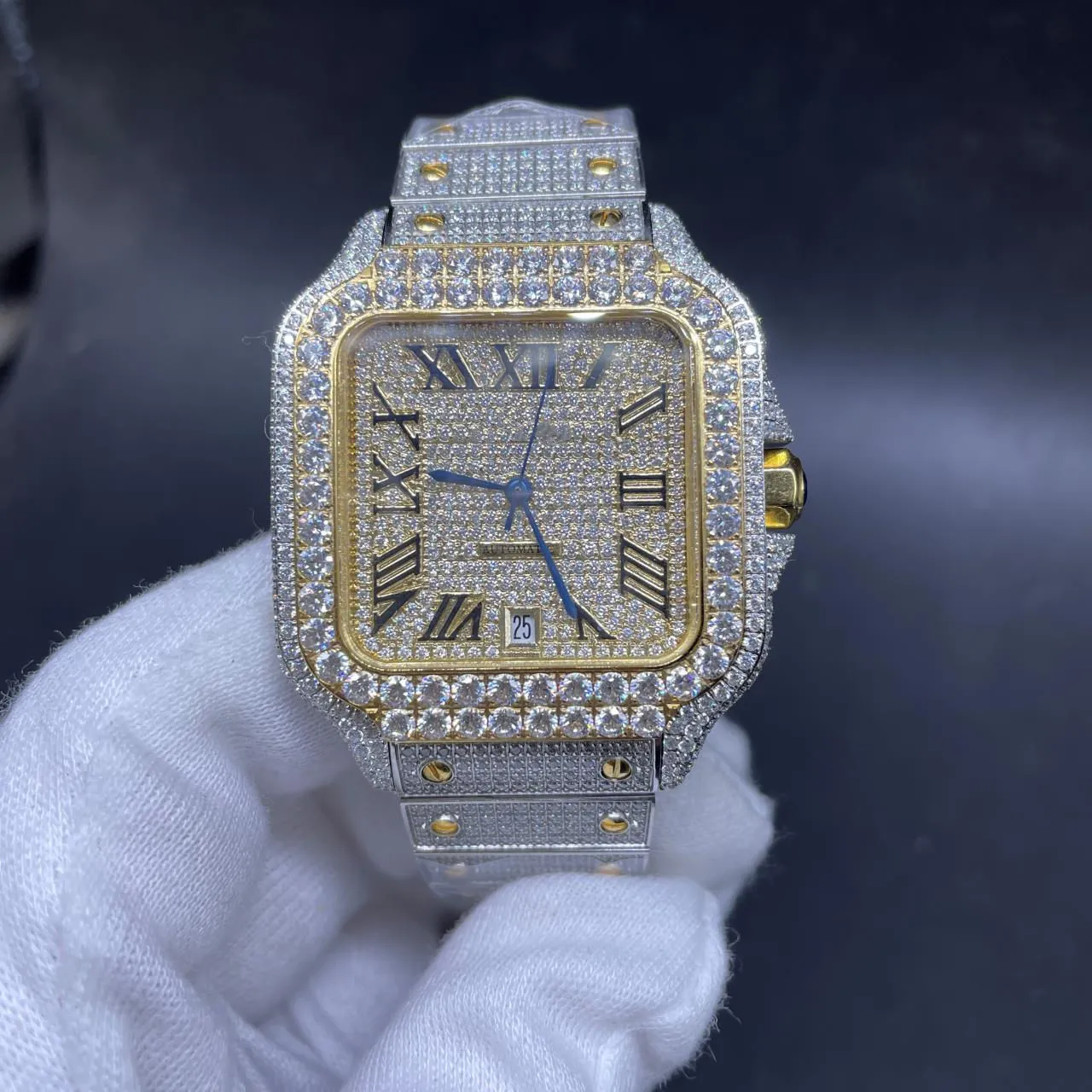 Iced out nixon watch online
