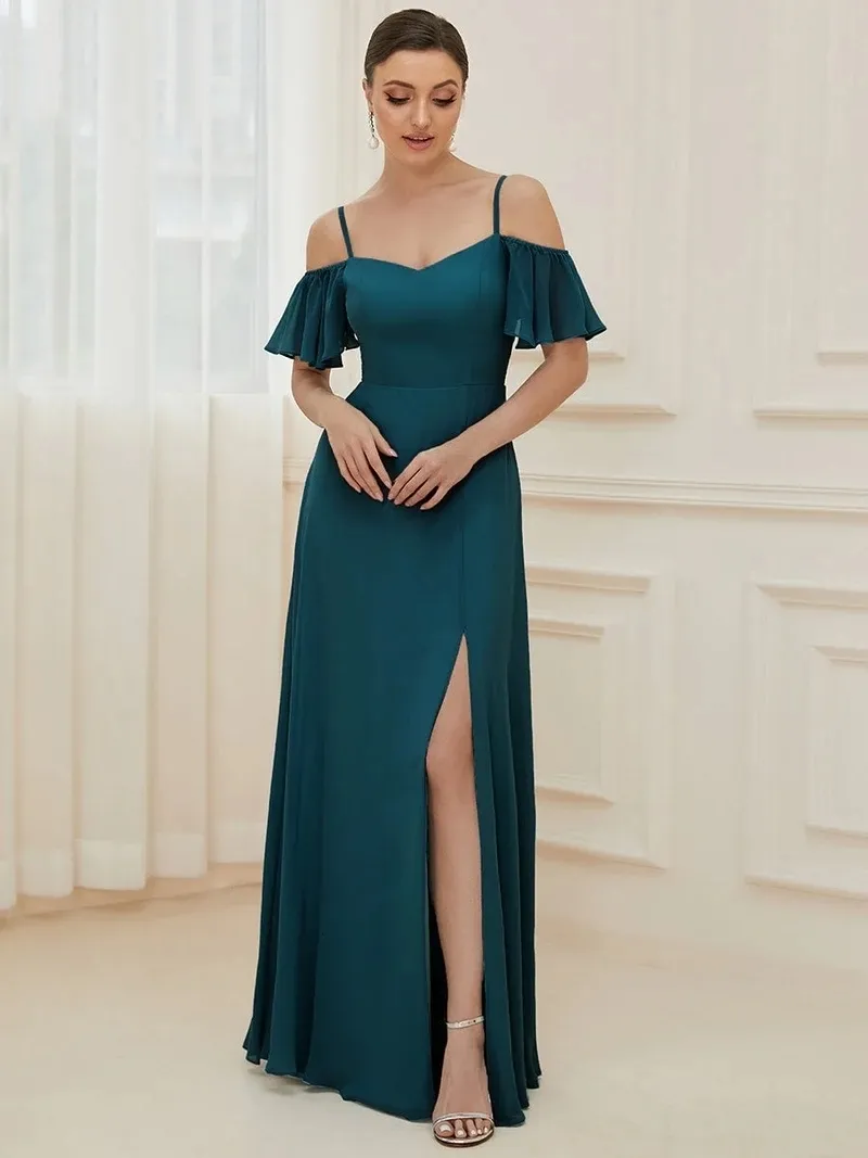 Party Dresses Size 4 Evening Dresses Long V Neck Sleeveless Floor-Length  Chiffon Gown Simple Vintage Style from Dhgate Urban Sexy Dresses - price  73.52