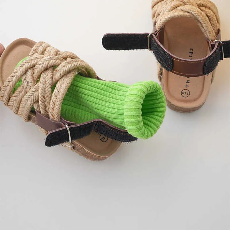 Kids rope sandals on sale
