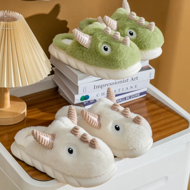 Cute dinosaur slippers shop