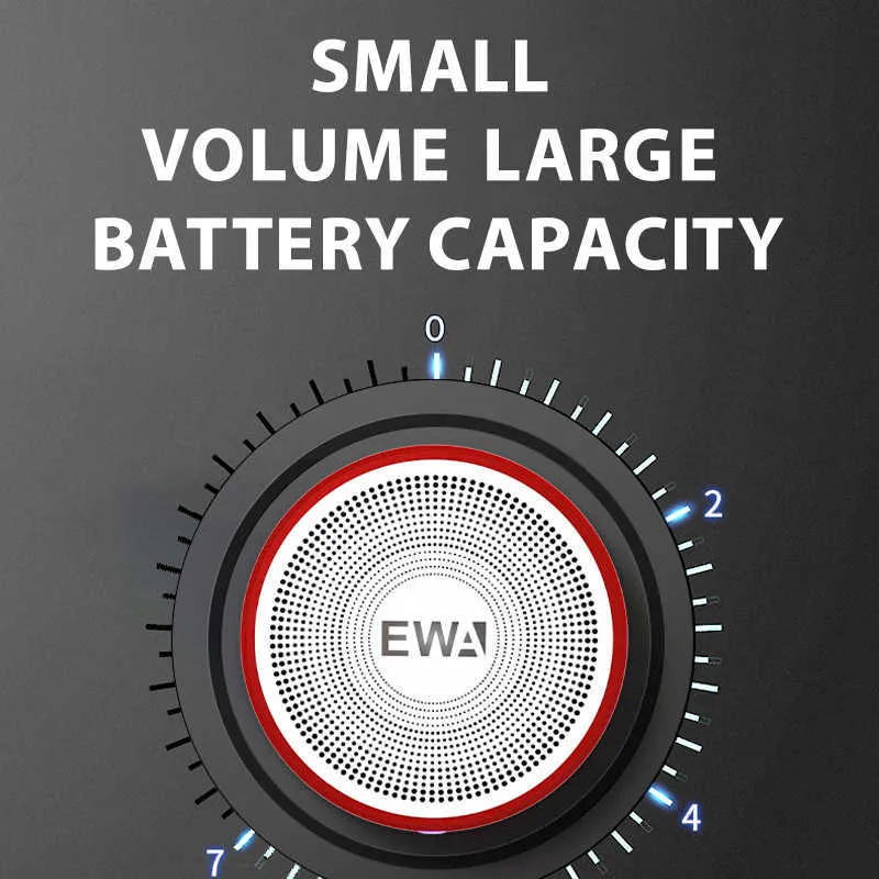 Портативные колонки Ewa-a103 Мини Bluetooth-динамик Открытый портативный автомобильный сверхтяжелый басовый динамик Водонепроницаемый беспроводной с длительным режимом ожидания