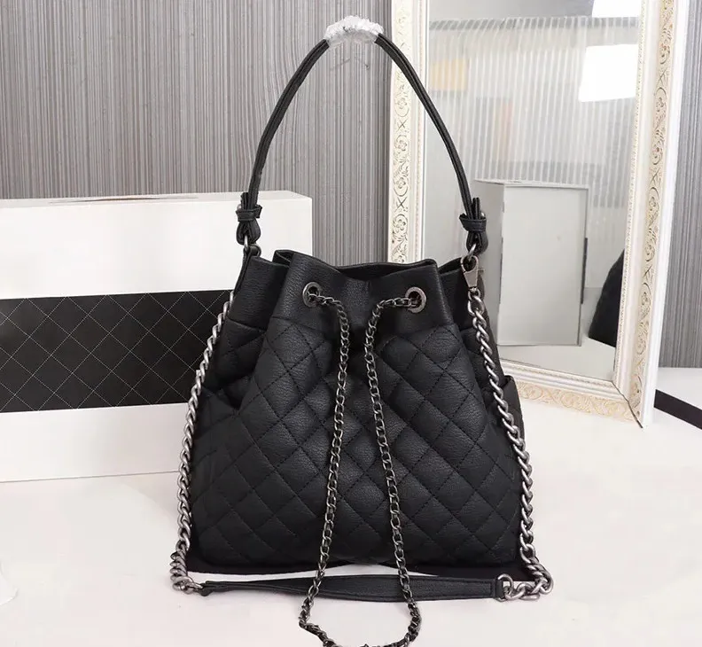 Najwyższej jakości torebka Totes Designer Totes Torebki damskie luksusowa designerska torebka crossbody HoBo ze skóry bydlęcej torebka na ramię srebrna