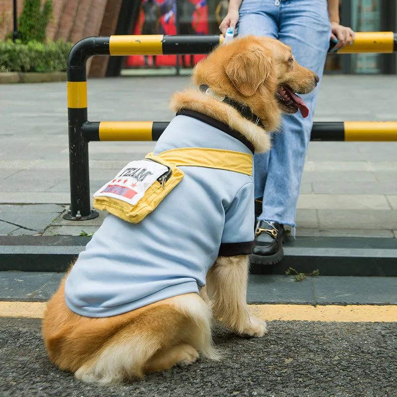 Therapy Dog Clothing Dog Clothes Spring And Autumn Golden