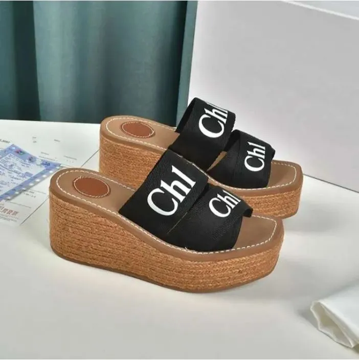 Designer wedge flip flops hot sale