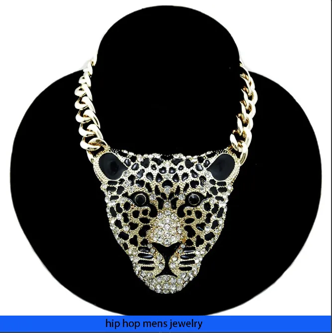 Collier hip hop pour hommes chaîne en or glacé des chaînes cubaines