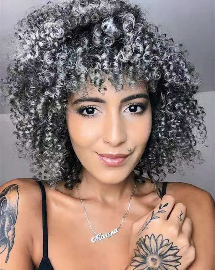 Best grey human hair wigs deals