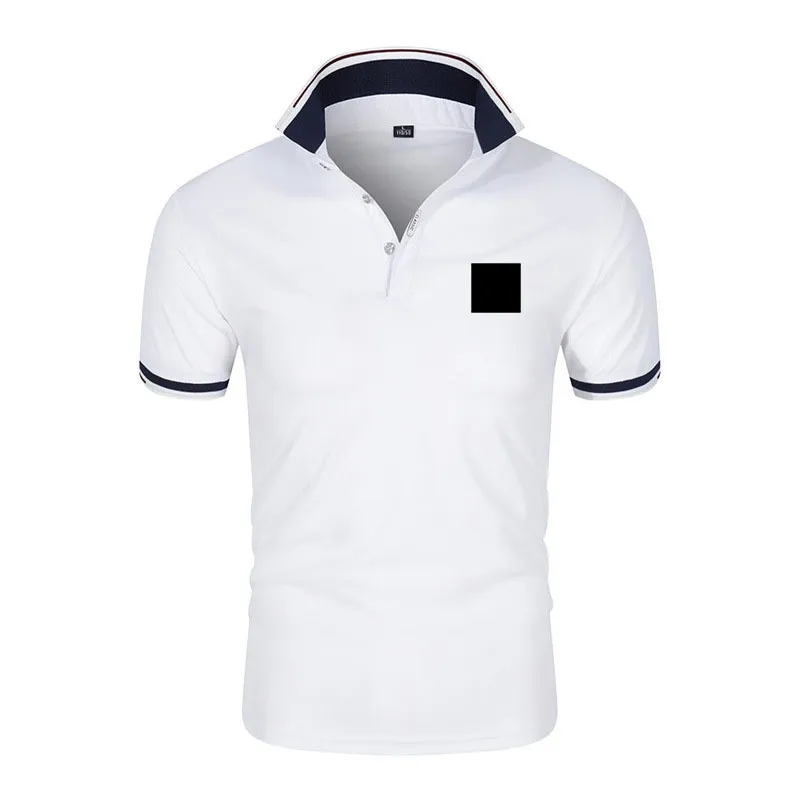 luxe merk heren designer polo t-shirt zomer mode ademend korte mouwen revers casual top revers polo's hart afdrukken topkwaliteit katoenen kleding tees polo's