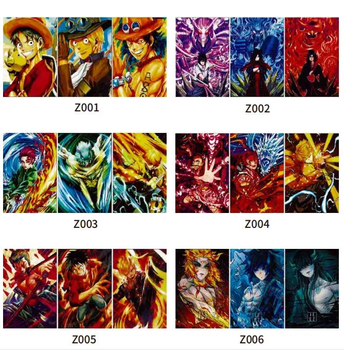 40CM 3D Anime Poster SPY FAMILY Demon Slayer Motion Stickers Outdoor Grade Protection UV et Water Proof Animation de haute qualité plus de 200 styles