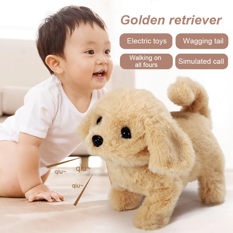 Smart Dog Plush Toy Electric RC Electronic Plush Dog Simulation For Kids Walking And Calling Perfect Christmas Gift 230504 From Bai08 9.48 DHgate.Com