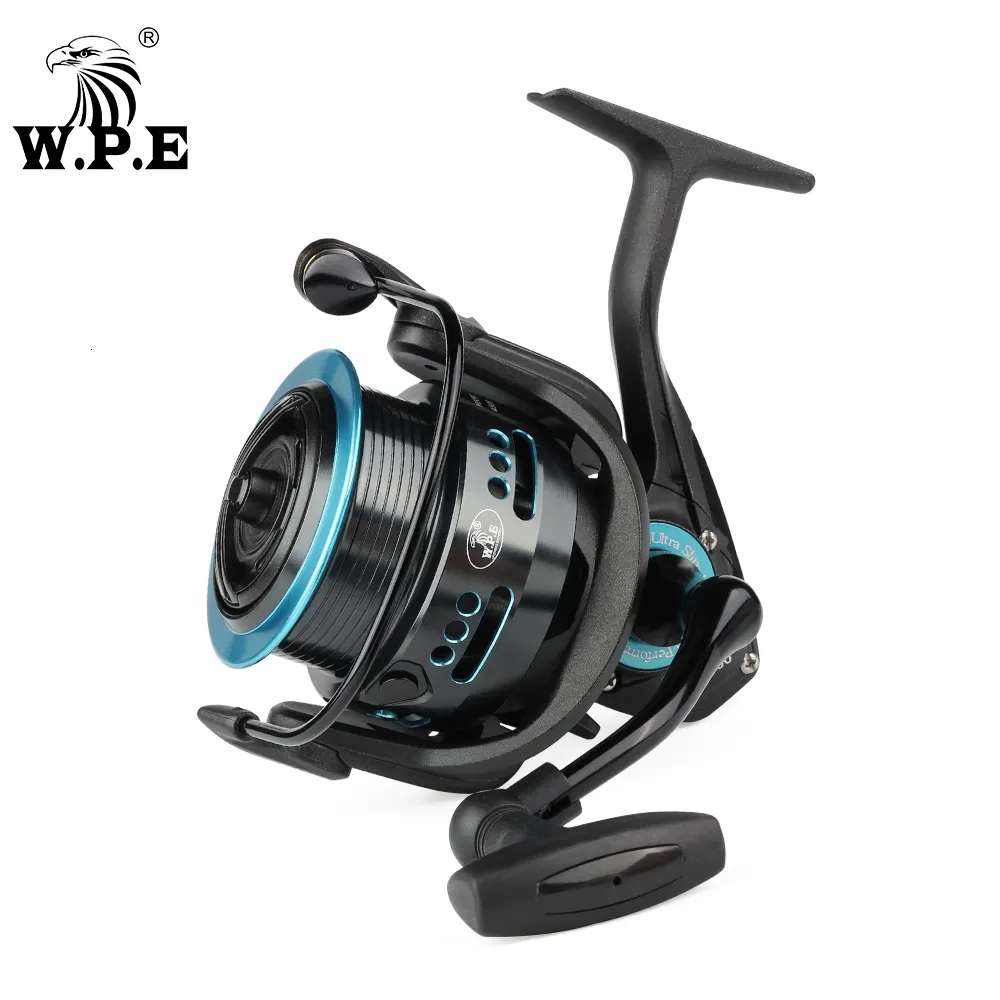 Bolek przynęty W.P.E HKW Fishing Reel 35004500 Spinning Fishing Reel 5.2 1 Współczynnik zębów wysokiej prędkości 51 BBS Karping Rowołowy sprzęt Metal Spol 230505