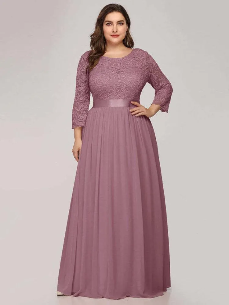 Vestidos plus sale size cerimonia