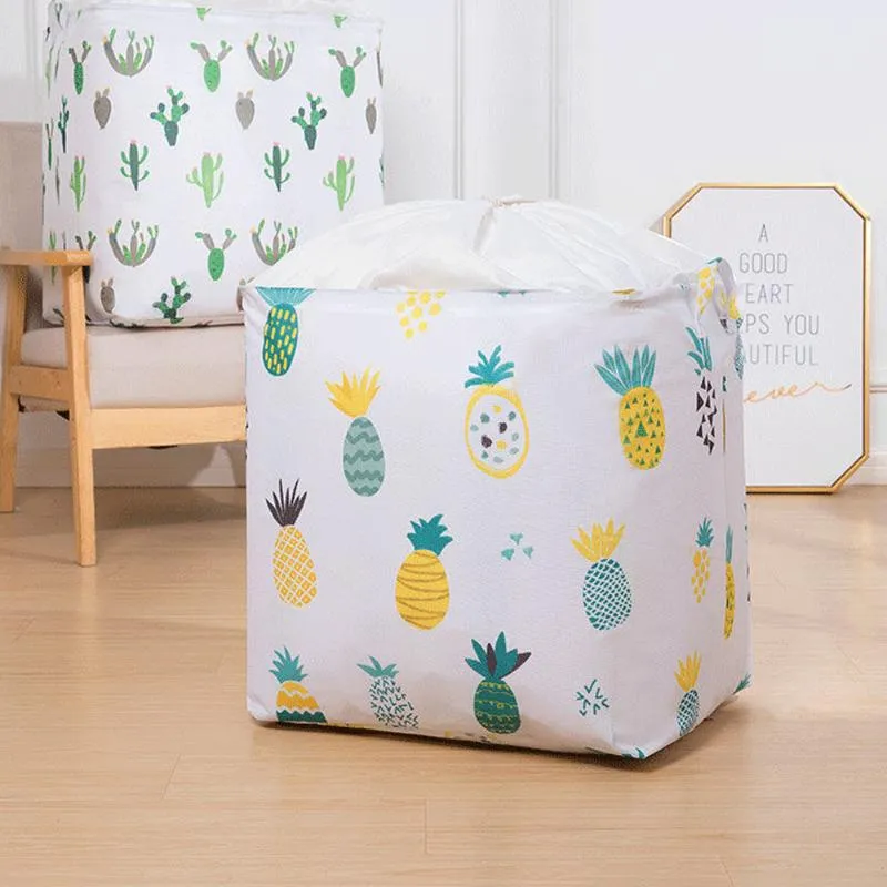 Clothing Storage & Wardrobe Foldable Clothes Packaging Bag Toy Packing Quilt Closet Luggage For Pillow Blanket Bedding Large Organizer