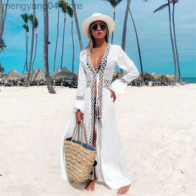 Cheap Bikini cover up Summer Tunic Beach Cover up Womens Swim wear Bathing  suit Cover ups 2020 Beach wear