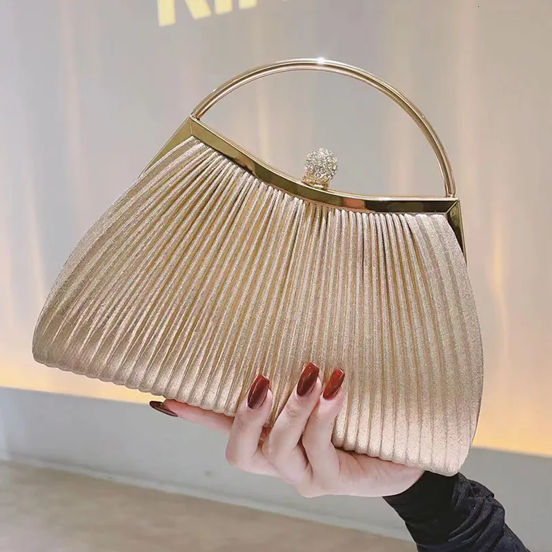 Gold party handbags hot sale