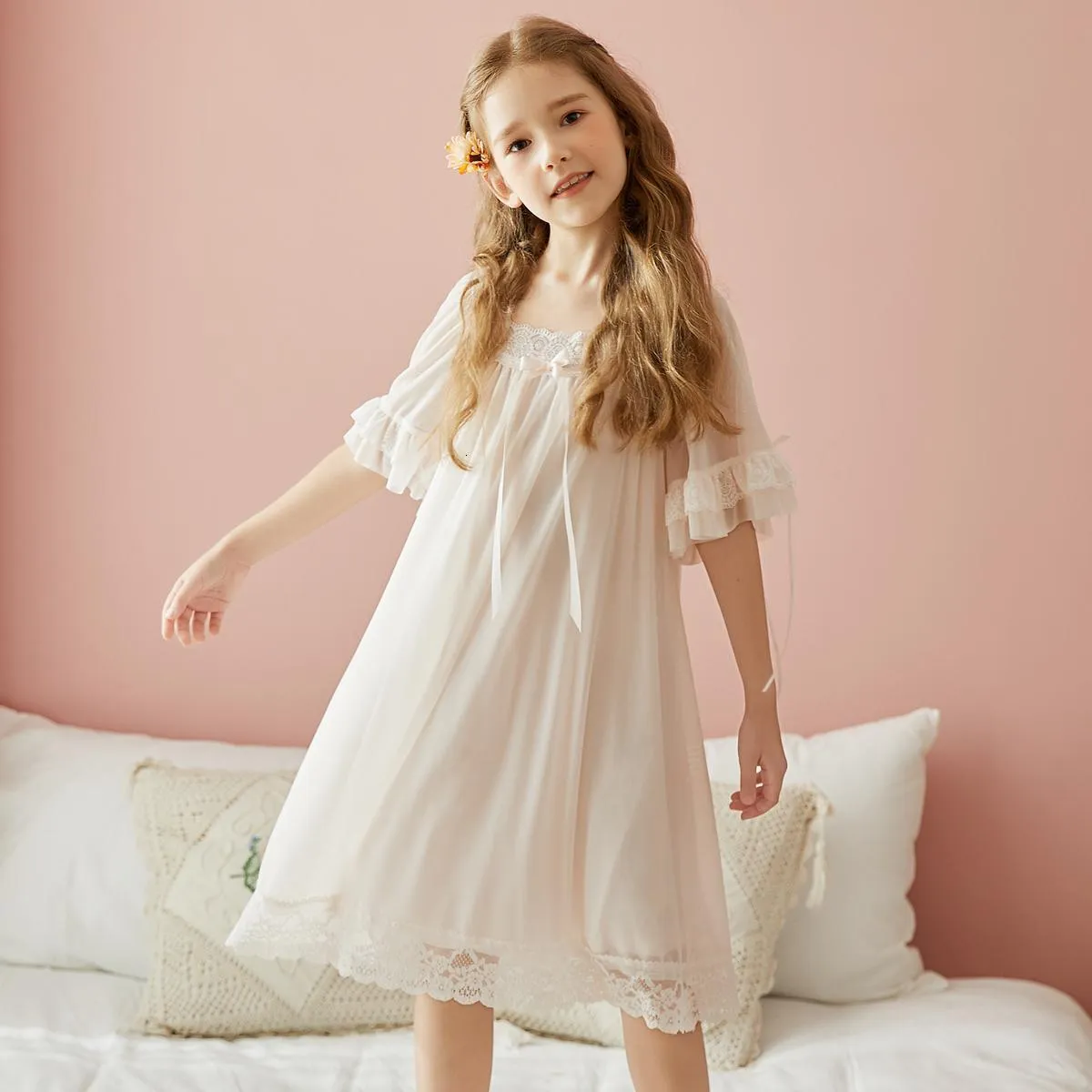 Girls princess nightdress on sale