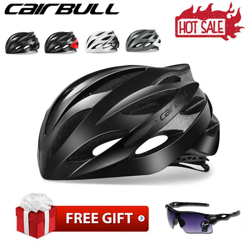 خوذات ركوب الدراجات CAIRBULL خوذة ركوب الدراجات مع النظارات الشمسية ذات الدراجة الجبلية MTB خوذة MTB