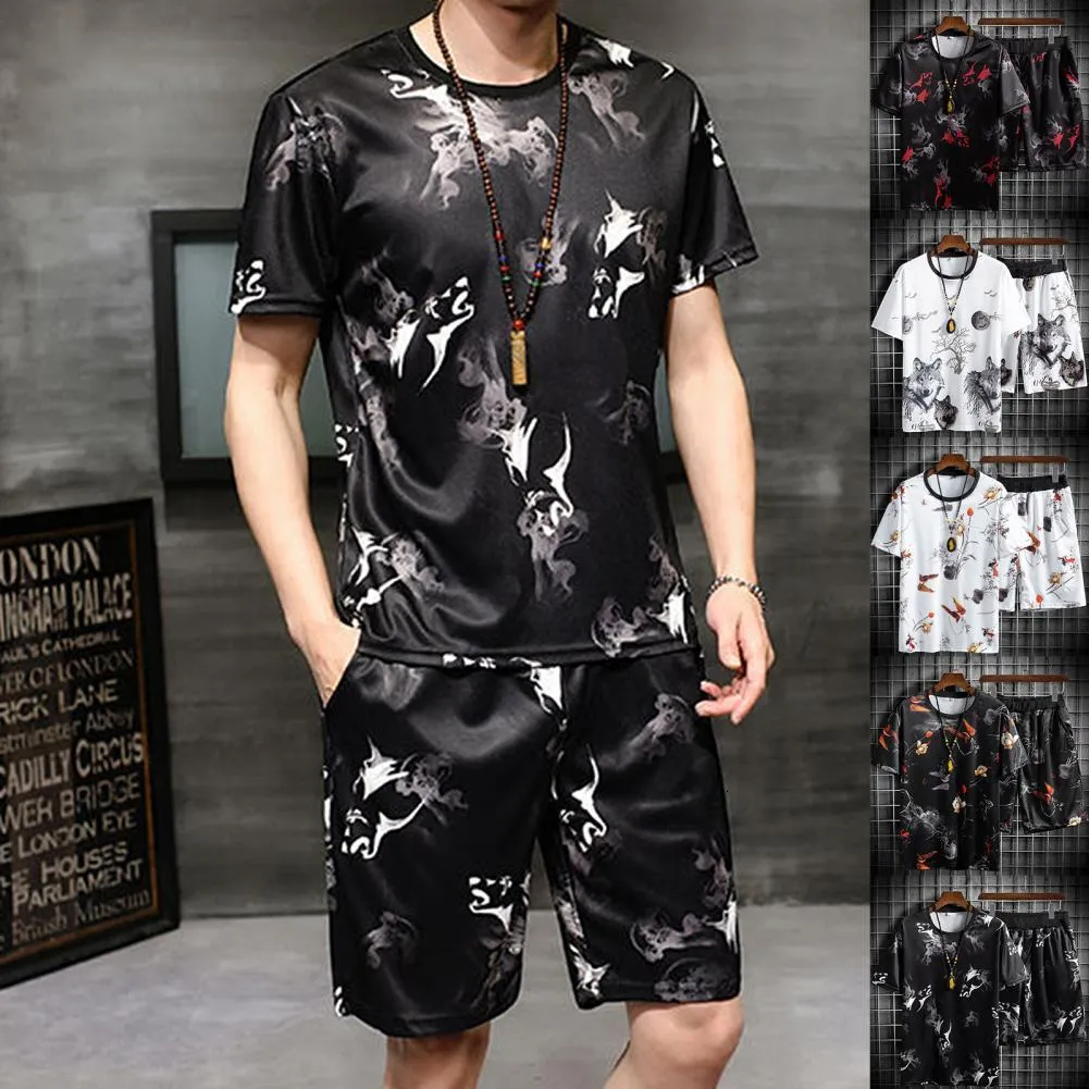 Men's sleepwear short sets hotsell