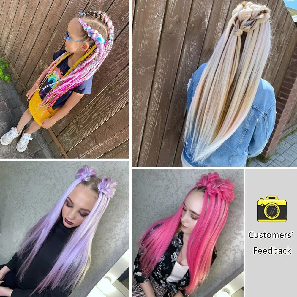 Braiding store hair bulk
