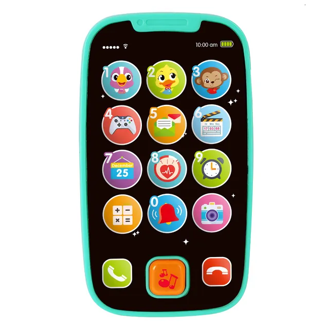 Baby Learning Cell Phone Toy Interactive Musical Developmental Phone 230504 Early Education Toy For 1 Year Olds From Bai08 10.55 DHgate.Com
