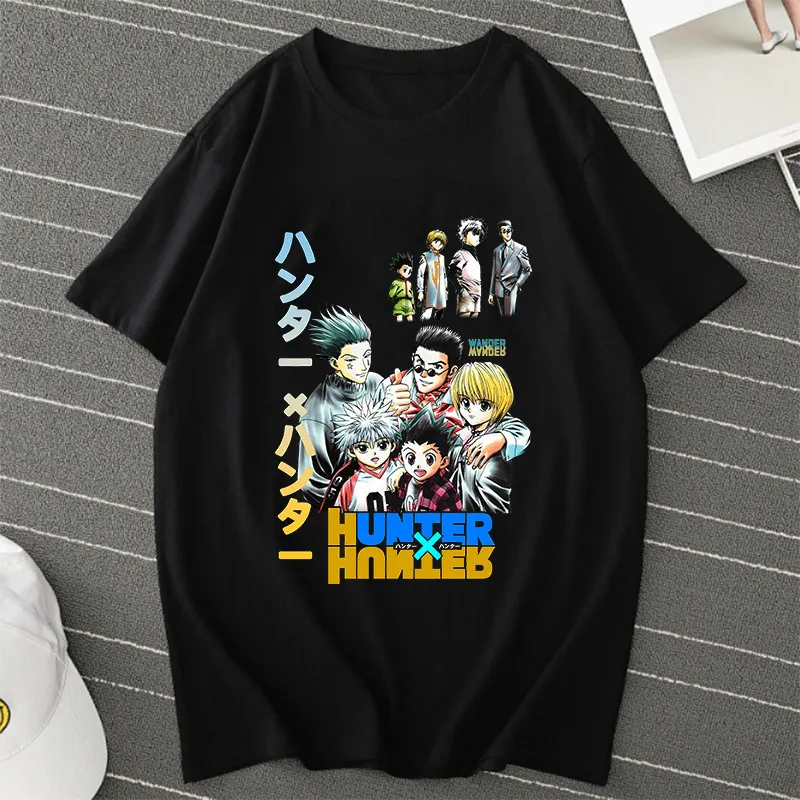 アニメシャツ メンズハンター×ハンターキルアゾルディックTシャツ
