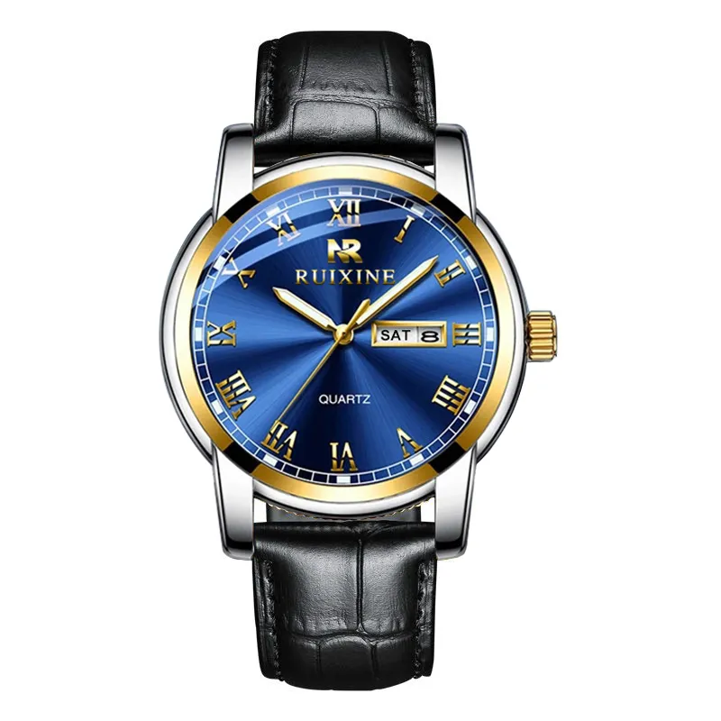 RUIXINE Minimalist Quartz Cucol Watches Luminous Waterproof