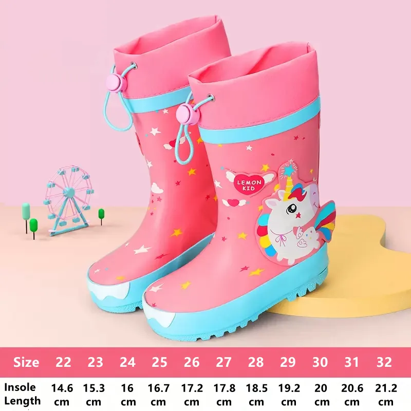 Botas impermeables para niñas top