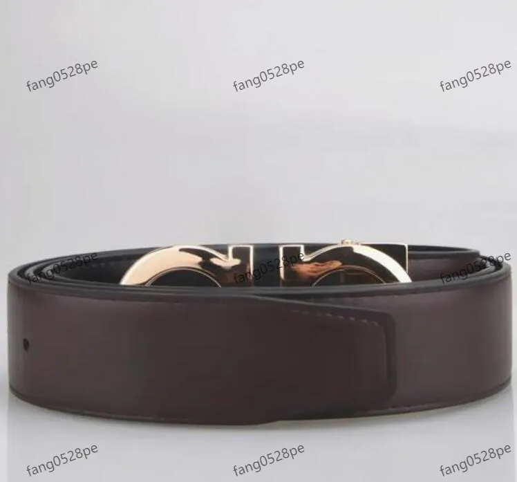 2023 Smooth leather belt luxury belts designer for men big buckle male chastity top fashion mens wholesale