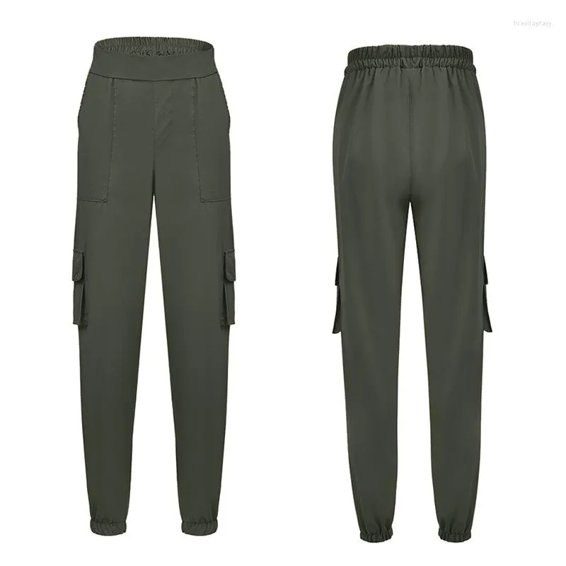 Damesbroeken Vrouwen Casual militaire gevechts leggings joggen broek vracht herfst lente 3 kleuren