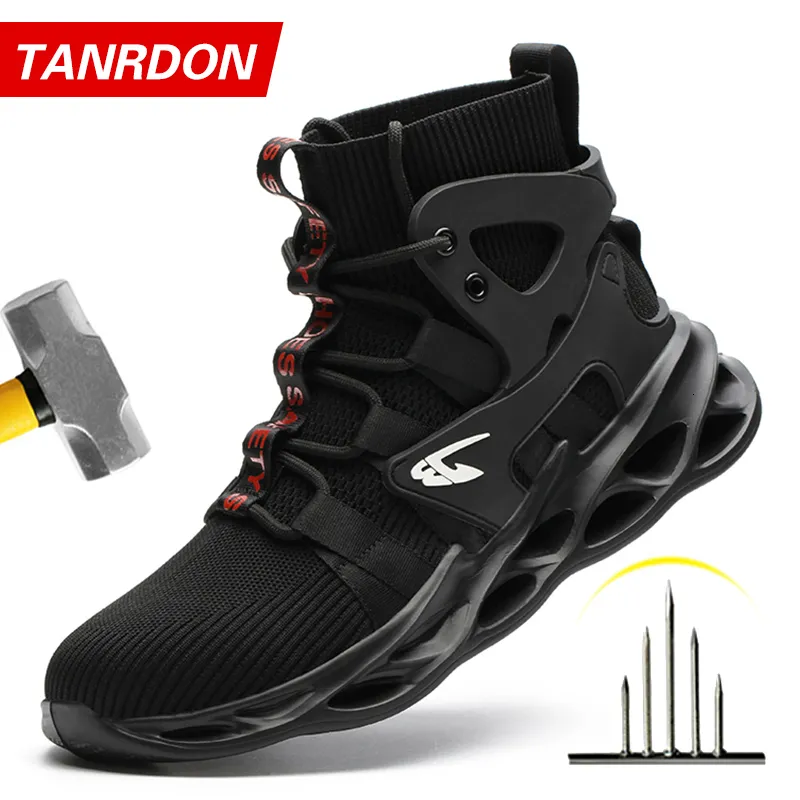 Mens Indestructible Safety Shoes Non Slip Puncture Proof Breathable Work Sneakers From Qiyuan08 23.89 DHgate.Com